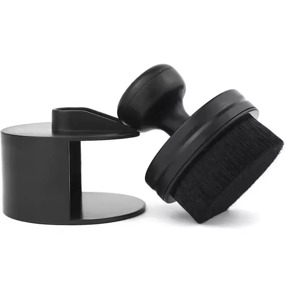 Professional Plastic Stamp Foundation Brush Multifunctional Handheld Flat Makeup Brush Nail Dusting Brush Makeup