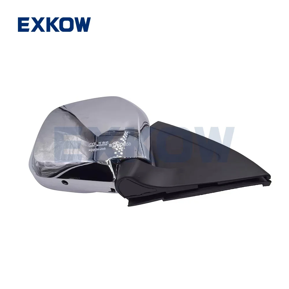 Chrome Electric Control Rearview Door Mirror for Mitsubishi Pajero