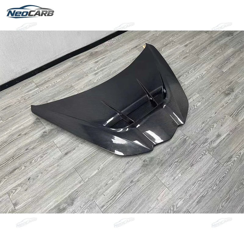 ZR1 스타일 카본 파이버 프론트 보닛 엔진 후드 쉐보레 코르벳 C8 Z06 2020-2025용, 100% 테스트 완료