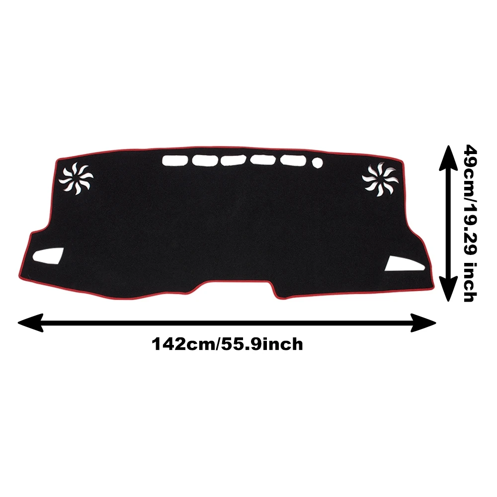 Dashboard Cover Dash Mat for Toyota Corolla Cross-LHD Anti-Skid Carpet Dashboard Cover Dash Board Sunshield Protector