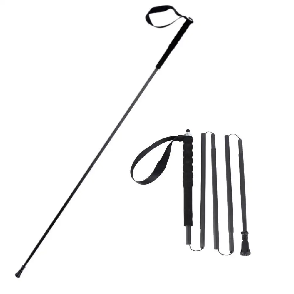 115g Carbon Fiber Trekking Pole Folding Trekking Pole 5-Section Trekking Pole Carbon Ultralight Portable Camping Trip 2