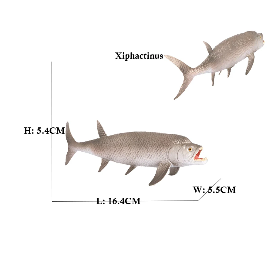 Meerestiere Spielzeug Billfish Segelfisch Boxfish Piranha Megalodon Fisch Figur Spielzeug Action-figuren Kunststoff Tier Figur Kinder Geschenk – Detail 21