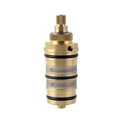 1PC Shower Valve Taps Thermostatic Cartridge Thermostatic Mixer Valve Bathroom Hardware Thermostatic Cartridge