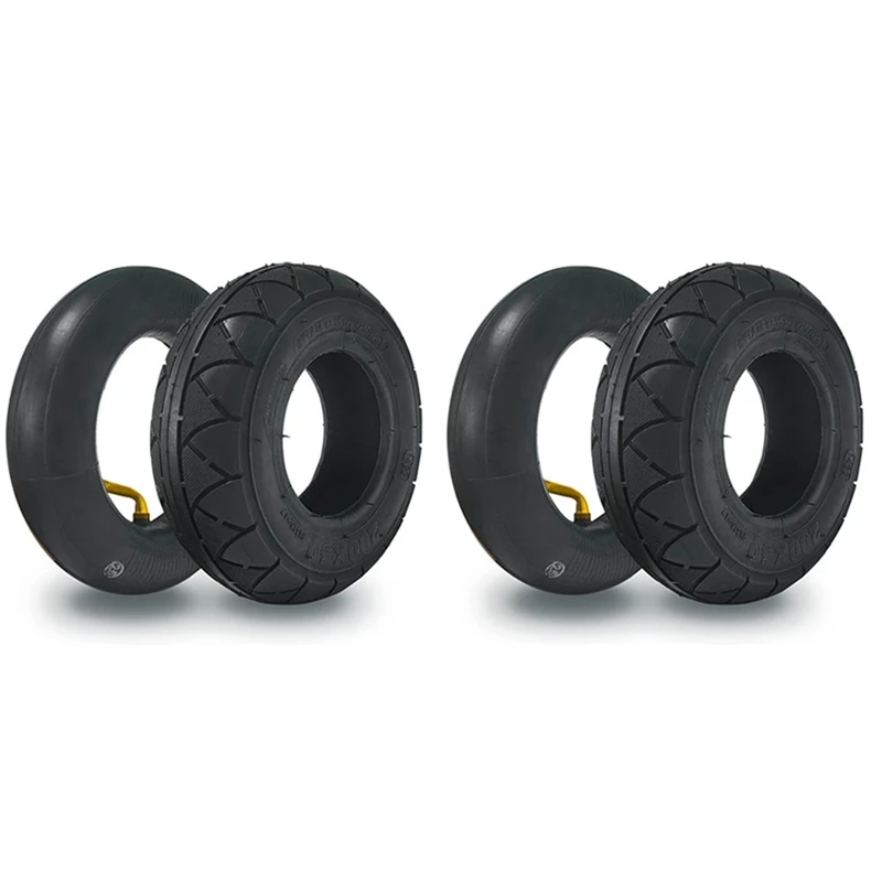 2 Set 200 X50 Set Di Pneumatici E Camere D'Aria Per Razor E100,E150,E200,Power Core E100,Powerrider 360,Crazy Cart,Epunk,E-Scooter Tire
