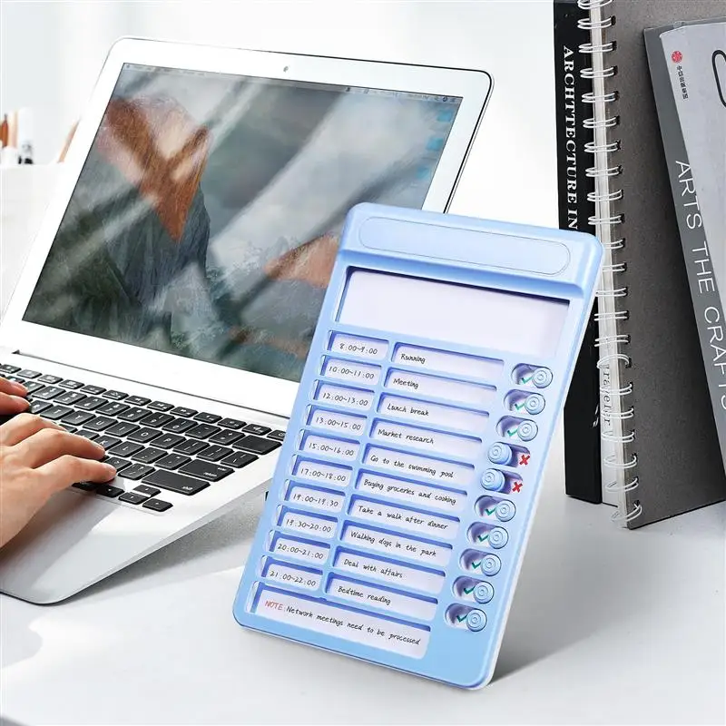 Plastic Checklist Board To Do List For Routine Planning Board Sliding Routine Chart Responsibility Discipline Card