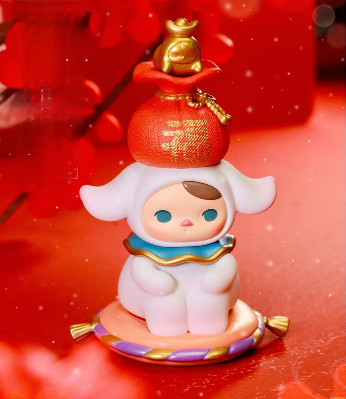 thumbnail image 1 of Three, Two, One! Happy Chinese New Year Series 1pc/16pcs Action Figure Cute Model Toys New Year Birthday Trendygift, 1 of 5