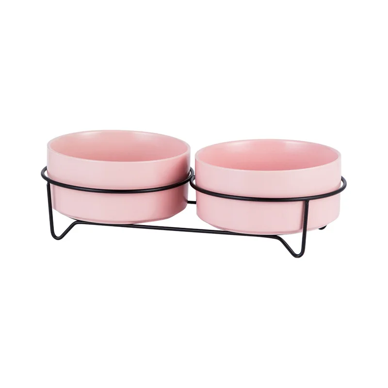 2 pink and stand