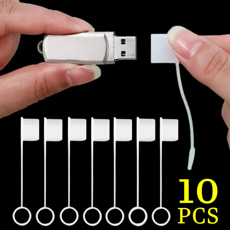 10pcs Anti Lost Dust Plug For Usb Charging Extension Transfer Data Line 10pcs-anti-lost-dust-plug-for-usb-charging-extension-transfer-data-line