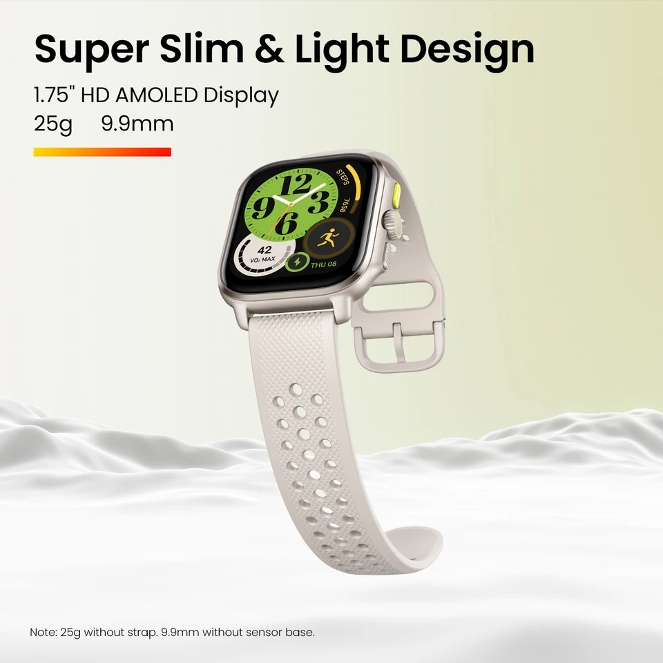 New Amazfit Cheetah Square 44mm Smartwatch Dual-band GPS 150