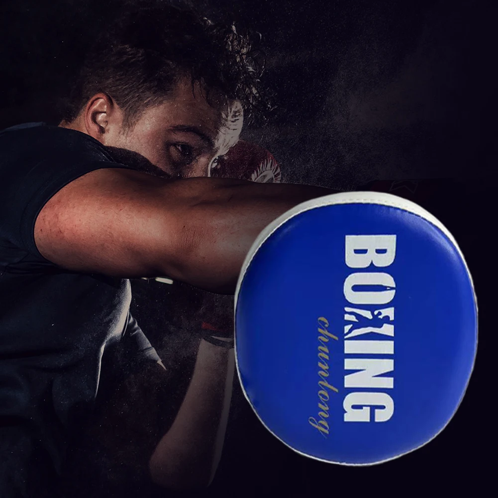 Description Picture 6 of itemBoxing Mitts PU Leather Kick Boxing Gloves Pads Wear Resistant Boxing Focus Pads Boxing Target Pads for Martial Arts Training