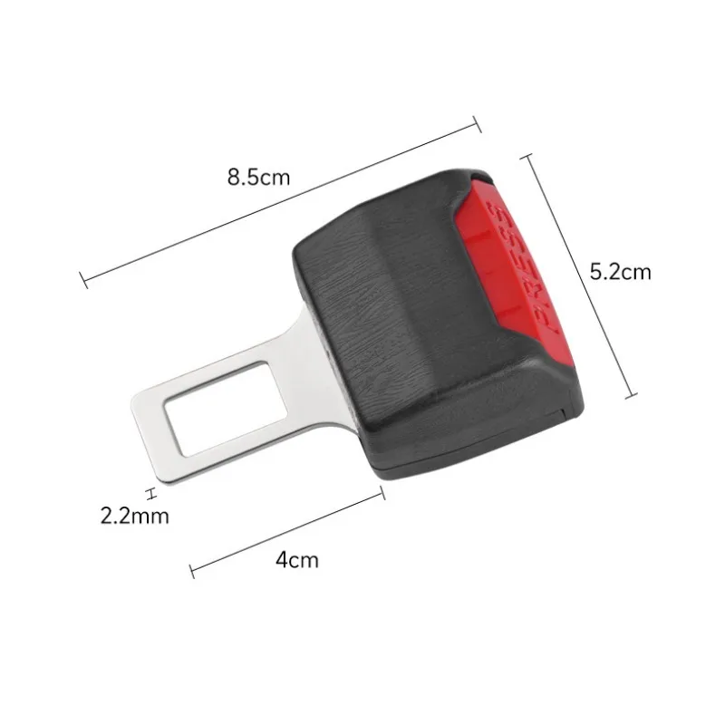 2 Pezzi Prolunga Clip Cintura di Sicurezza Auto, Connettore di Estensione Fibbia Blocco Cintura, Convertitore Estensore Cintura di Sicurezza, Accessori Seggiolino Auto per Bambini - immagine 6
