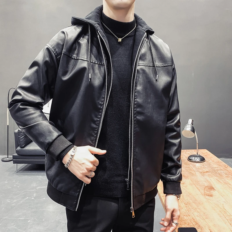 2022 Luxury Genuine Leather Sheepskin Pilot Airvex Moto Bomber Motorcycle Jacket Men Trench Coat Natural Clothing Real Member plus size genuine leather coats & jackets