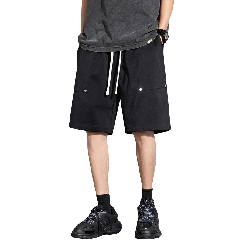 

Summer Casual Shorts Men Boardshorts Breathable Beach Shorts Comfortable Fitness Basketball Sports Short Plus Size 4XL K23206
