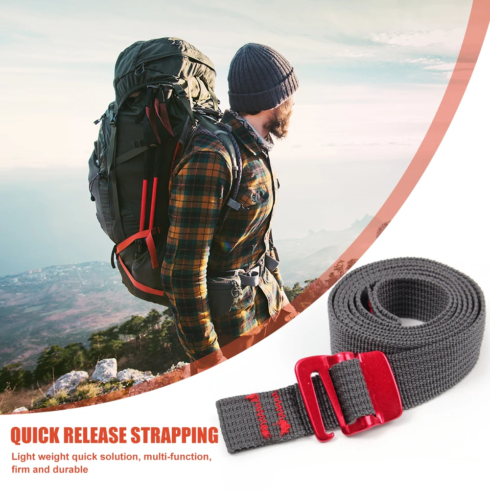 Travel Backpack Fixed Strap Tension Belts Buckle Tie-Down Belt