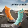 1/3Pairs Professional Marathon Running Sock Outdoor  Sports Fitness  Thickened Cushioned Short Tube Low Cut Boat Ankle Socks 2