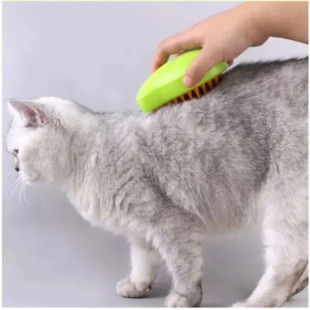 Comb Accessories for Cats 3-in-1 Cats Pet Products Electric Cats Hair Brush Sprayer Grooming Supplies Steam Massage Tool Pets 6