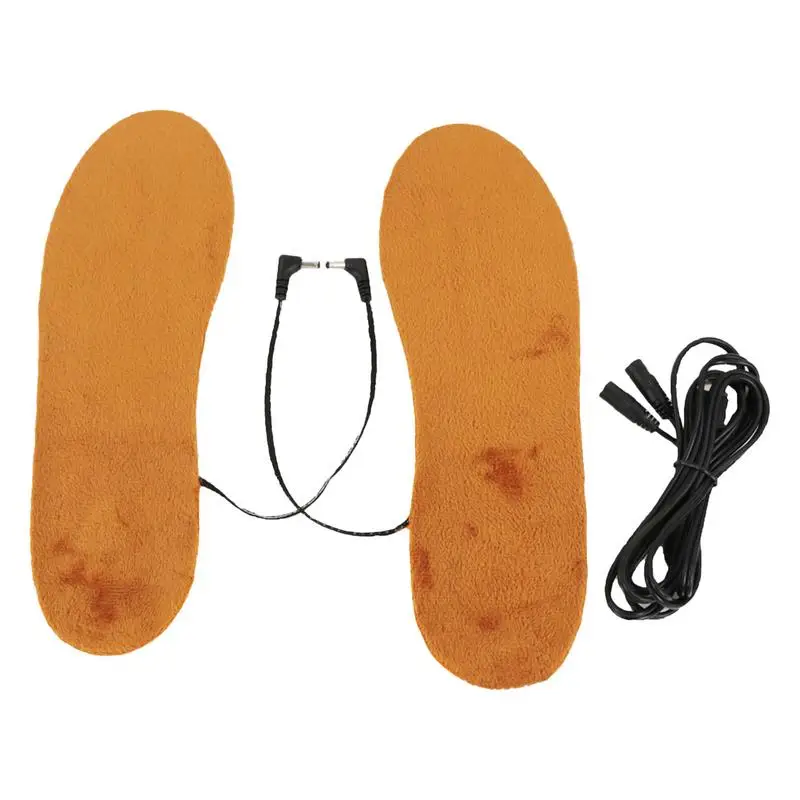 

Heated Insoles Outdoor Thermal Insoles Foot Warmer For Winter Heated Shoe Inserts Cuttable Electric Heating Insoles For Hunting