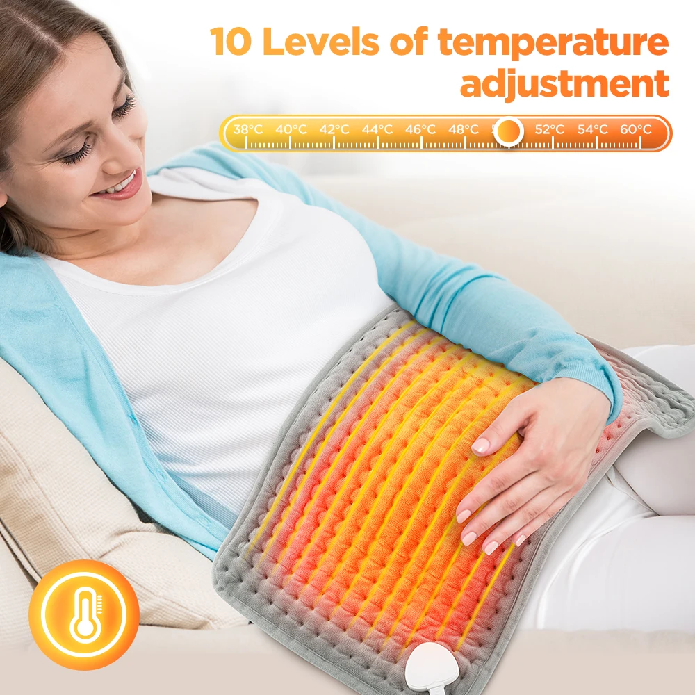Electric Heating Pad Foot Hand Abdomen Winter Warmer Heated Blanket 10 Gears Physiotherapy Thermal Blankets Cushion For Bed Sofa 2