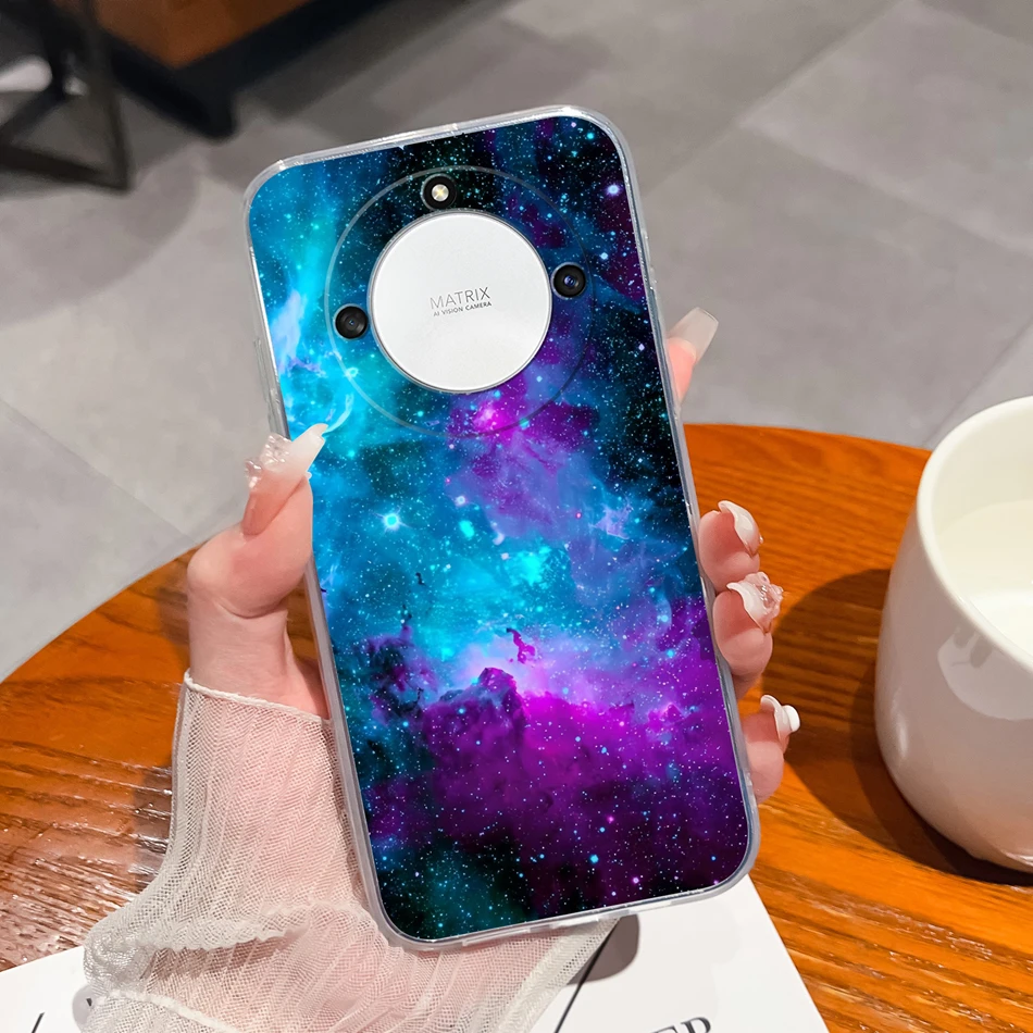 Clear Gradient Anti-Drop TPU Phone Case