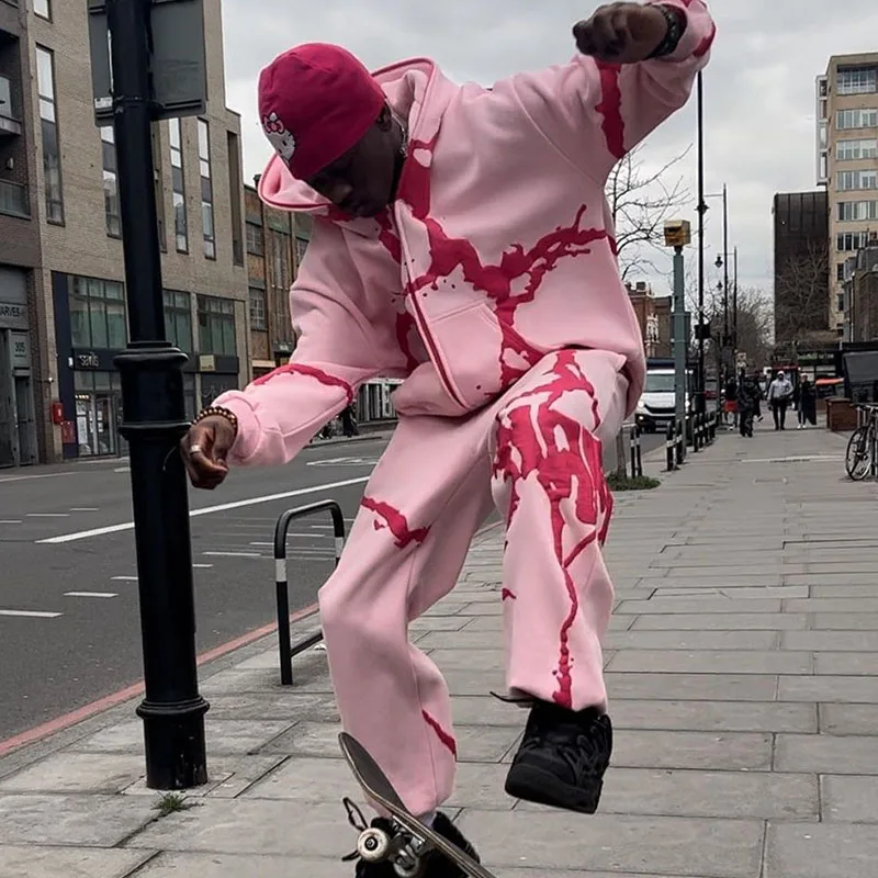 

Однотонные свободные женские прямые брюки Y2k в стиле Харадзюку, в стиле ретро, в стиле оверсайз, в стиле хип-хоп, осень 2023, популярные уличные повседневные спортивные штаны для бега