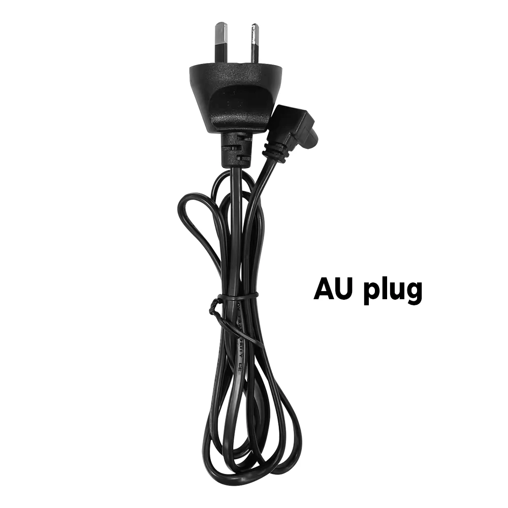 Original HY300PRO Power Cable 1.2M for HY320/HY300PRO Projector EU/US/AU/UK Power Extension Cord for PC Computer Monitor TV projector power cord
