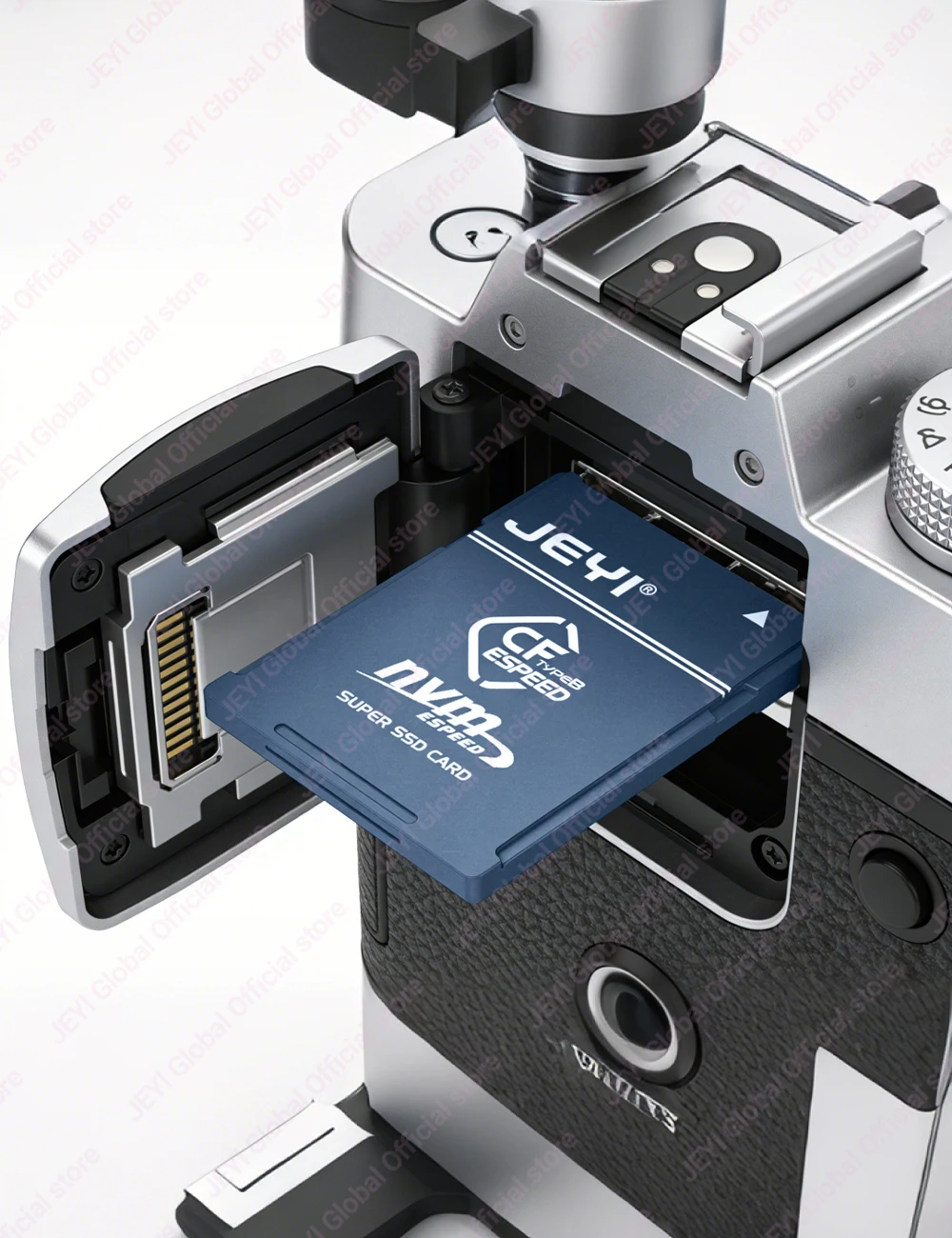 JEYI M.2 2230 NVMe SSD zu CFE Typ-B Adapter Erweiterungsspeicher CFexpress-Karte für NIKON Z6/Z7/Z8/Z9/D6, CANON R3/R5C/R63, Fuji XH2 – Detail 12
