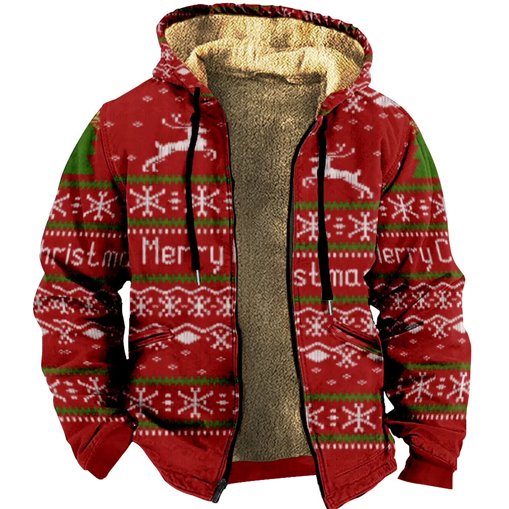 

Moda Hoodie kazak rahat kış fermuar uzun kollu artı kadife ceket