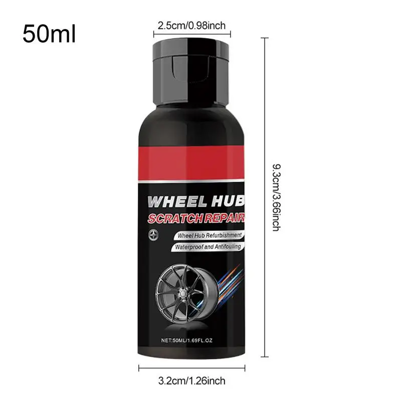 Car Rim Scratch Retreading Paste Auto Wheel Hub Care Paste Long-Lasting Tire Retreader For Small Car Sedan RV And Truck