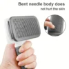 Self-cleaning Pet Hair Remove Comb Cat Slicker Brush Pet Hair Removal Comb For Dogs Cats Grooming Tools Combs Dogs Accessories 6