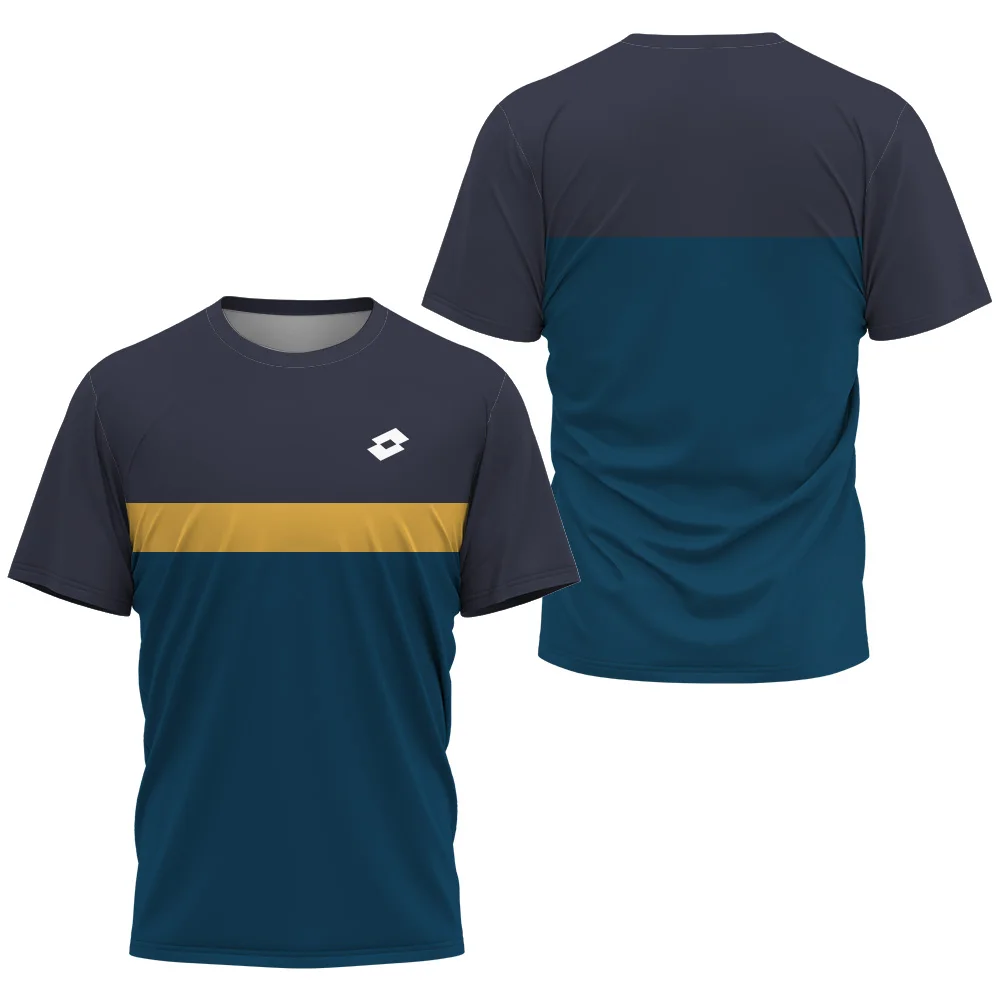 thumbnail image 1 of Camisetas de baloncesto de verano para hombre con estampado de rayas Quick Strike, de secado rápido, de manga corta, uniforme de fútbol para entrenamiento de clubes, 1 of 5