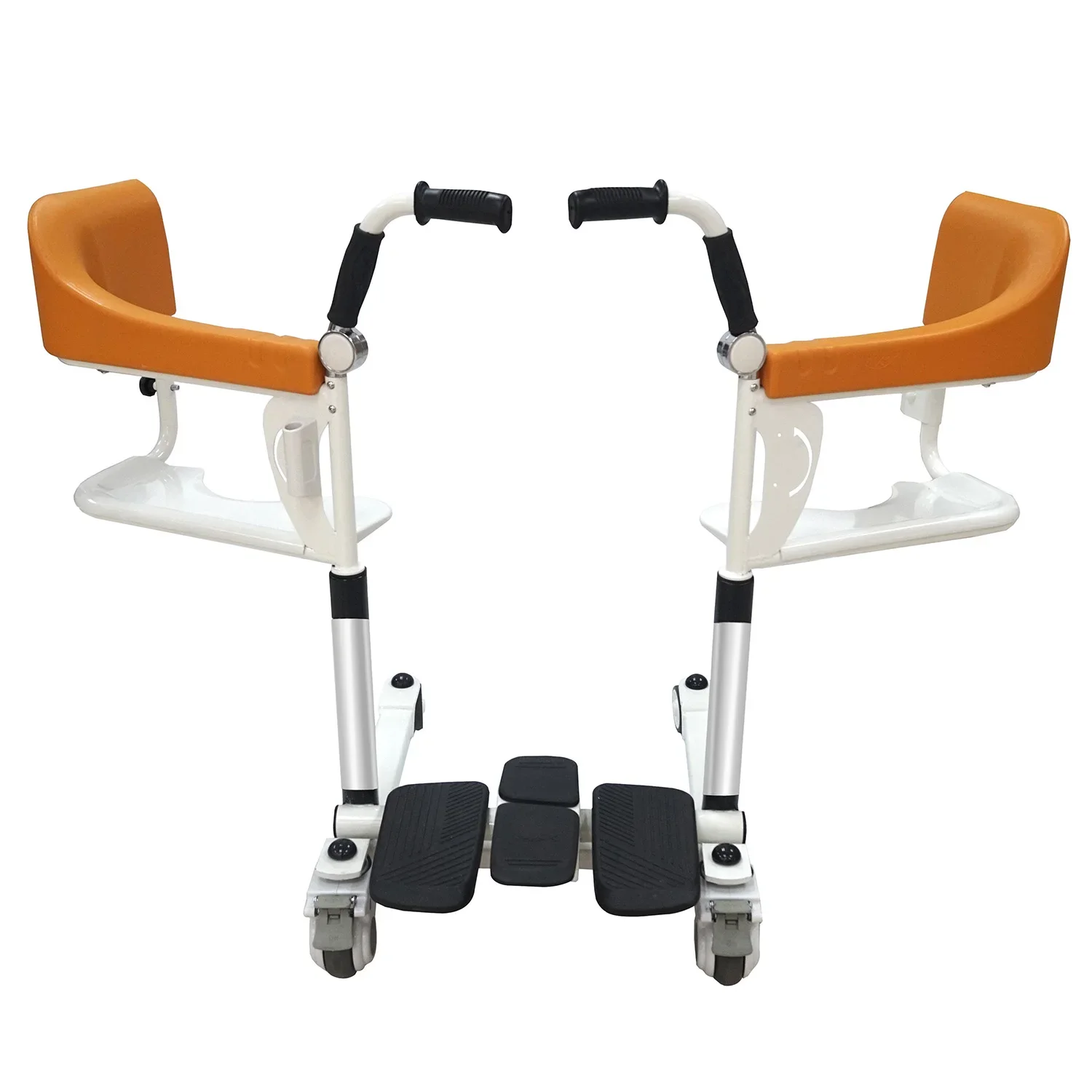 Silla Sanitaria Equipment Electric Traction Multifunction Toilet Transit Bathroom Shower Mover Transfer Commode 4