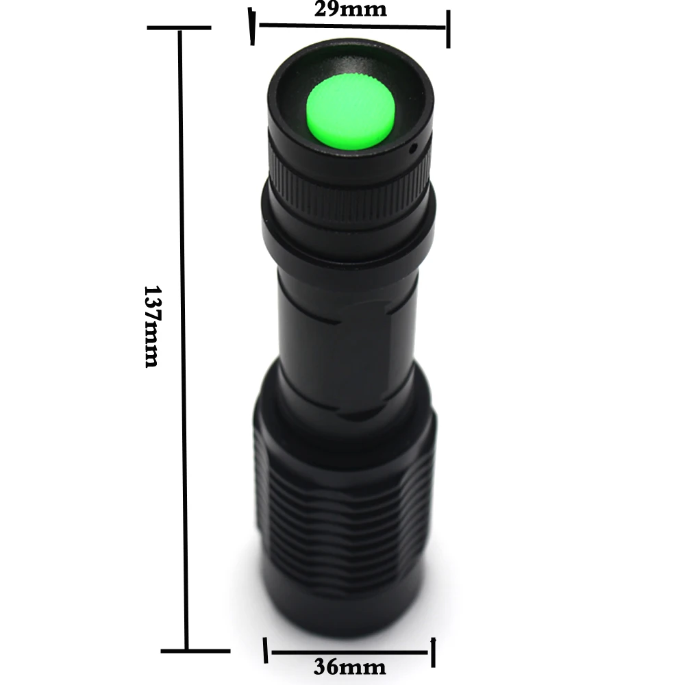 Description Picture 6 of item5W IR 850nm Zoomable Focus Hunting Flashlight Tactical LED Infrared Radiation IR Lamp Night Vision Rifle Scope Weapon Gun Light