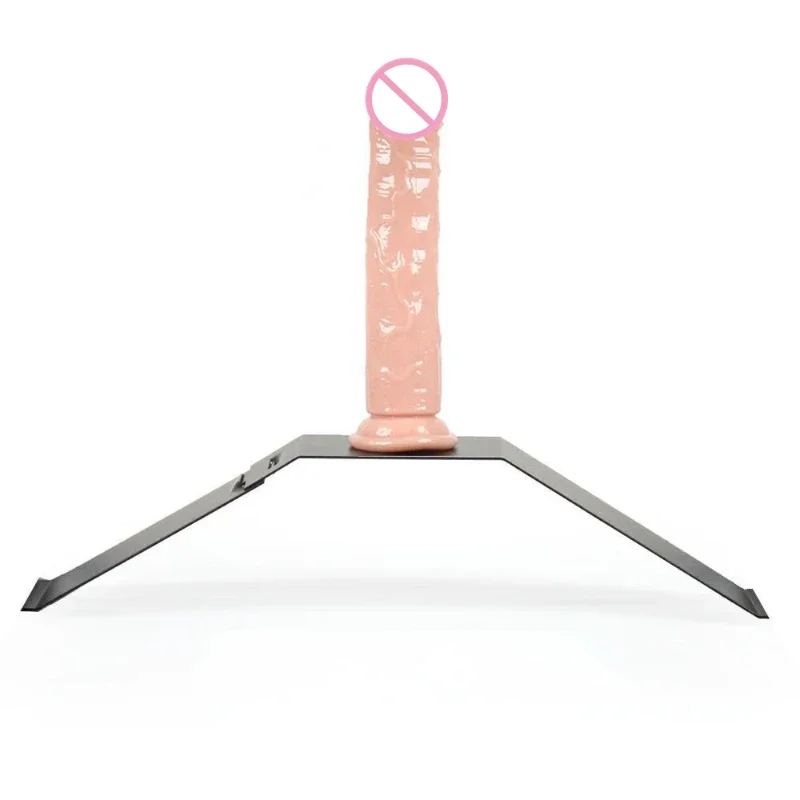 Sex Chair Penis Holder Sexo Accessories Female Masturbation Toy Erotic Toys Realistic Penis Holder Metal Frame Sex Furnitures