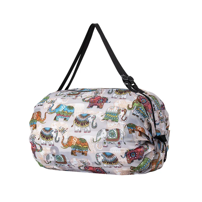 Foldable Oxford Fabric Shopping and Travel Bag