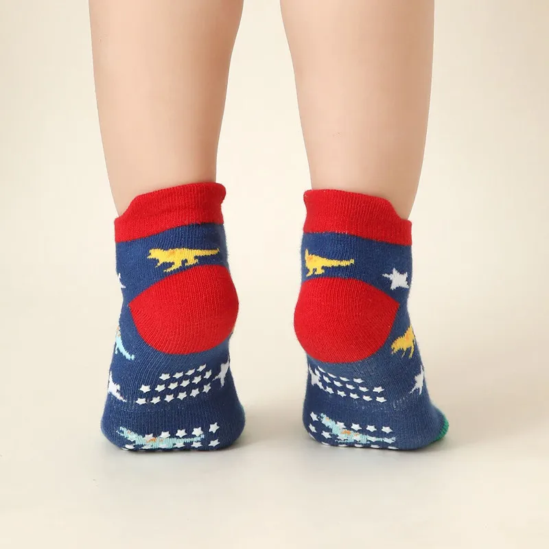 12 Pairs Non Slip Toddler Socks with Grip for Boys Girls Baby Infants Kids Anti Skid Cotton Crew Socks 1-7Years 4 S4e817b42e68043d6b9393cbf8dc1c25cw