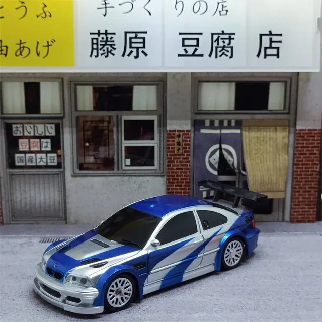 2.4G RC Drift Car 1/43 4WD Remote Control Car High Speed Four Wheel Drive Radio Controlled Mini Racing Car Model Boy Toy Gift 4