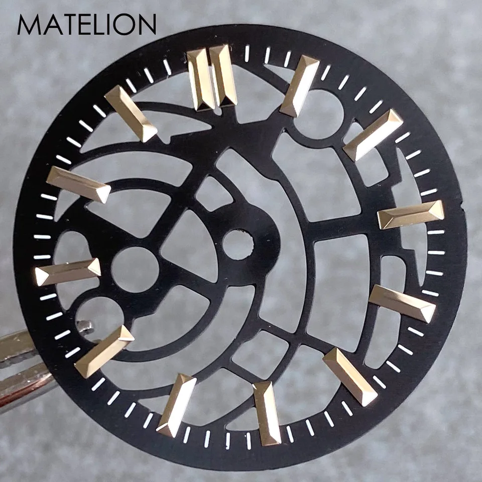 Skeleton Watch Dial Hollow out for NH35 NH36 NH38 NH70 NH71 NH72