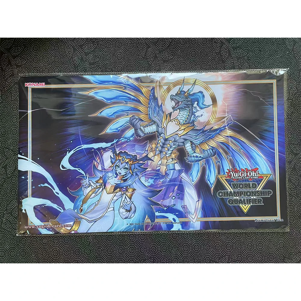 Deluxe Yugioh Trading Card Game Playmat - Premium Table Mat, 600x350mm
