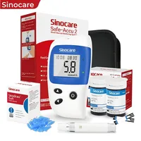 Sinocare Safe Accu2 Glucometer Test Blood Glucose Meter Monitor Blood Sugar Test Diabetes or only Test Strip