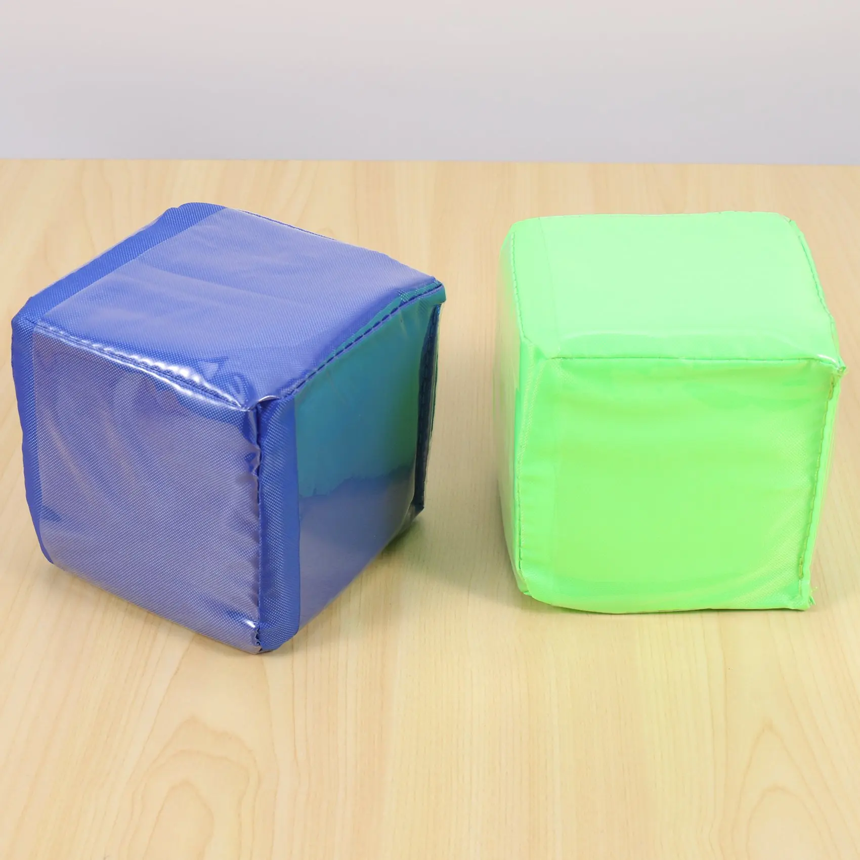 DIY Education Playing Dice, Pocket Squares ,Photo Pocket Foam Stacking Blocks - Set Of 4