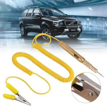 Strumenti diagnostici Tester di circuito per auto automatica Sonda di prova Lampada 6V-24V Sistema di illuminazione Lampada Penna di prova di tensione Rilevatore di veicoli in rame