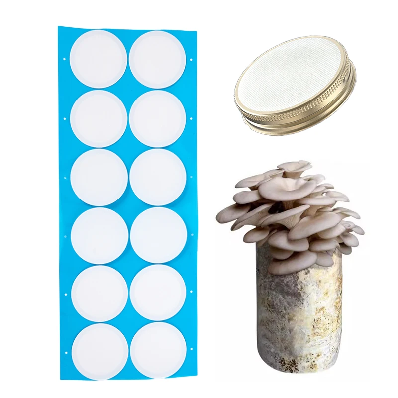 1Sheet Synthetic Paper Stickers Membrane Cultivation Waterproof Breathable Membrane Sterile Mesh Filter filter paper stickers