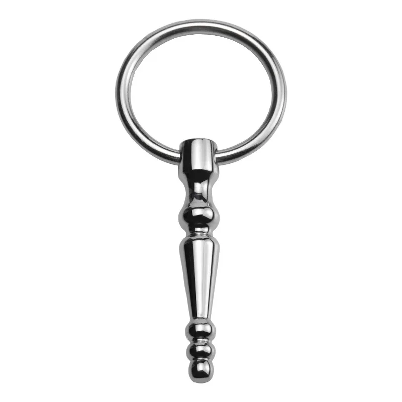 Male Penis plug Sex toys Stainless steel Catheter Urethral Dilation Horse Eye Stick Urine plugging rod Adult Games Masturbators