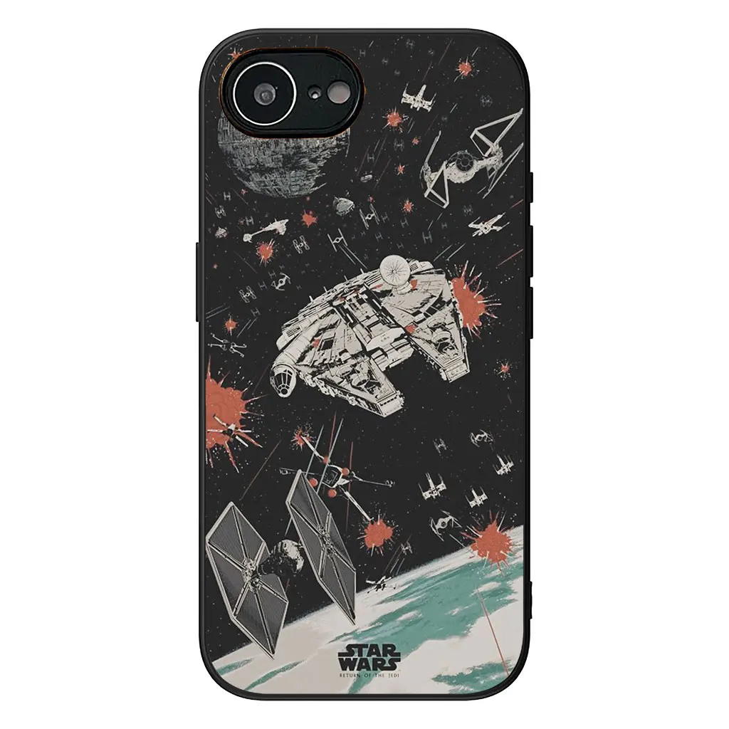 Galactic Warrior Phone Case with Iconic Characters Design