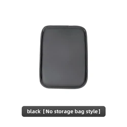 Luxury Leather Car Armrest Cushion - Premium Auto Interior Accessory (Black)