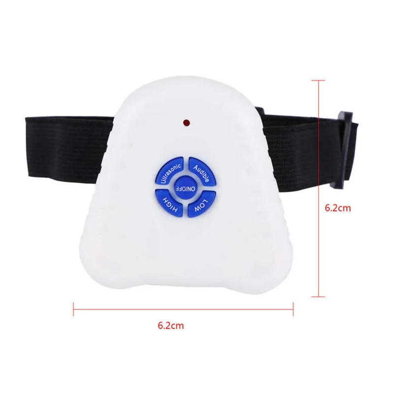 Adjustable Ultrasonic Anti Bark Collar Waterproof Stop Barking Control Collar for Small Pet Dogs Training Device Button Clicker dog training collar dog bark deterrent