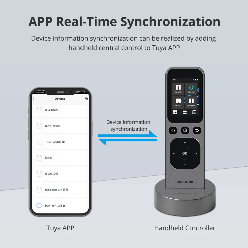 Smart WiFi Zigbee BLE Central Remote Control with HD Touch Screen Wireless Charging Base Infrared Control Work with Tuya APP