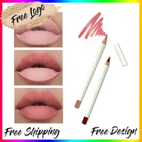 26 Colors Matte Waterproof Vegan Brown Lip Liner Eyebrow Pencil Eyeliner Private Label Lipliner White Pen Wholesale Makeup 1