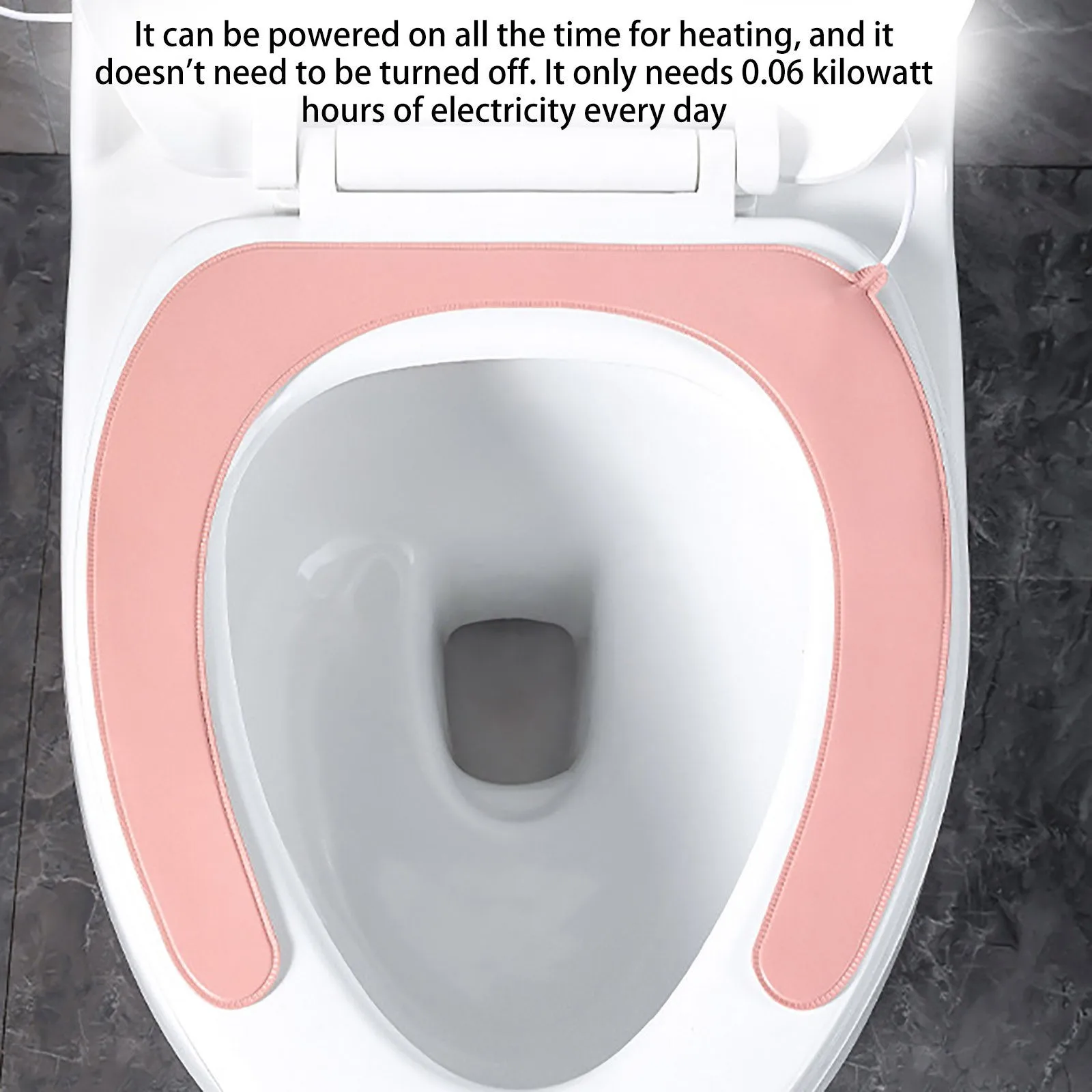Smart Usb Heated Toilet Seat Cushion Warmer Intelligent Constant Temperature Household Toilet Seat Covers Cushion Memory Pads