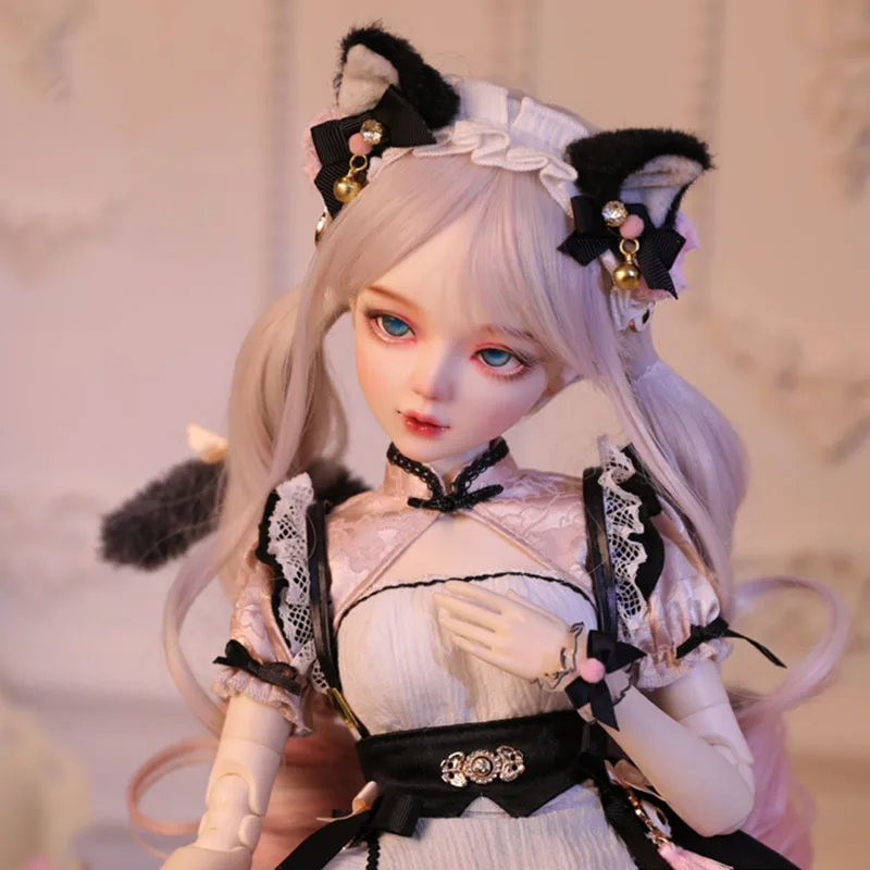 1/3 BJD Doll 60cm Girl Doll With Clothes Change Eyes Dolls Cat Gift For children Beauty Toy